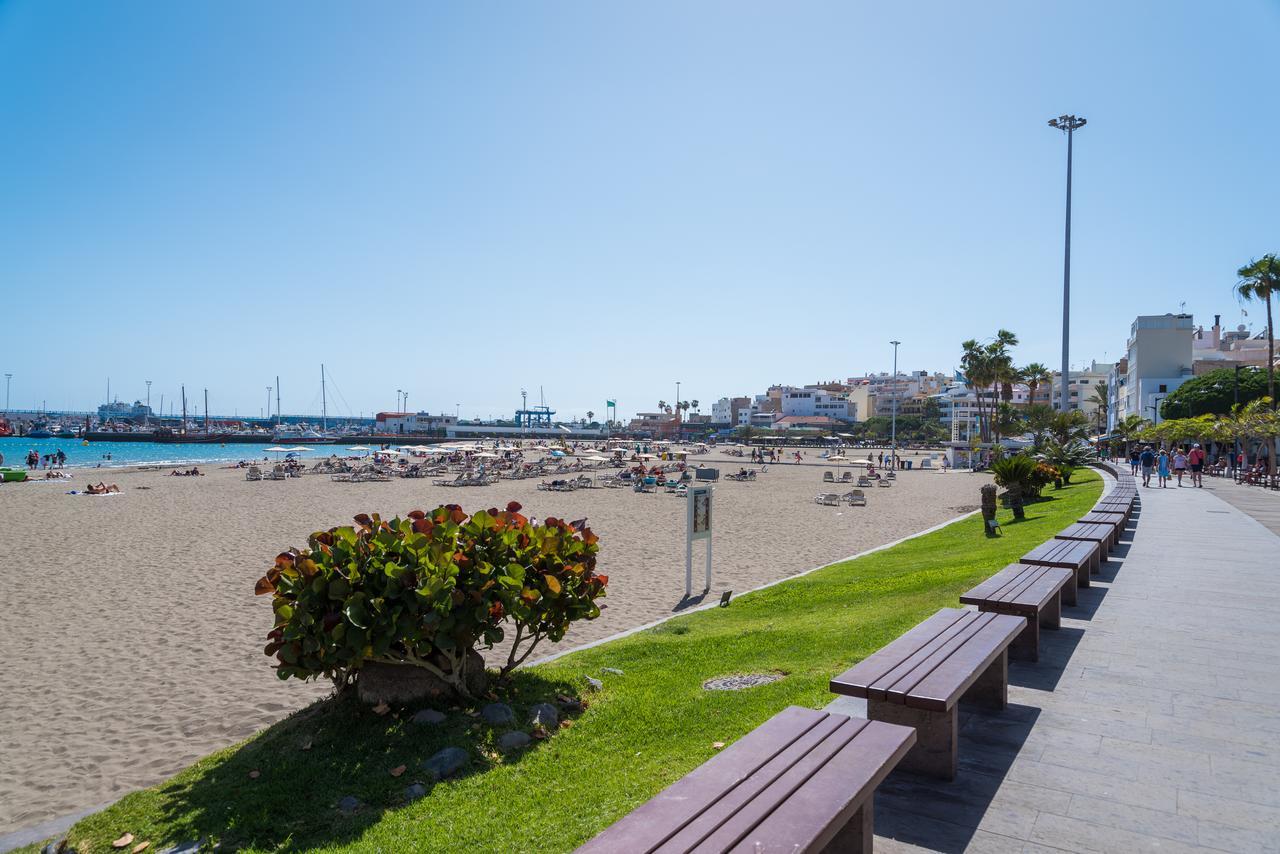 Modern Apartment Los Cristianos Center Luaran gambar