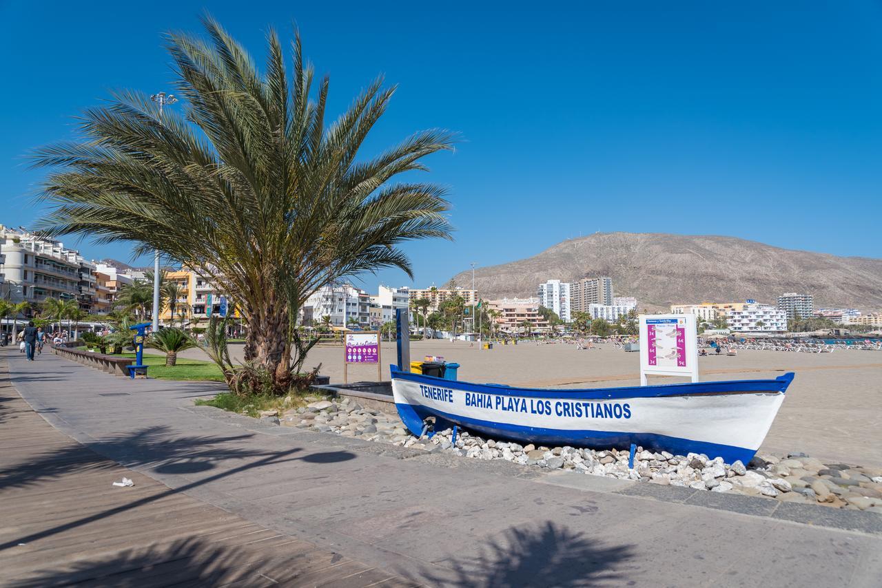 Modern Apartment Los Cristianos Center Luaran gambar