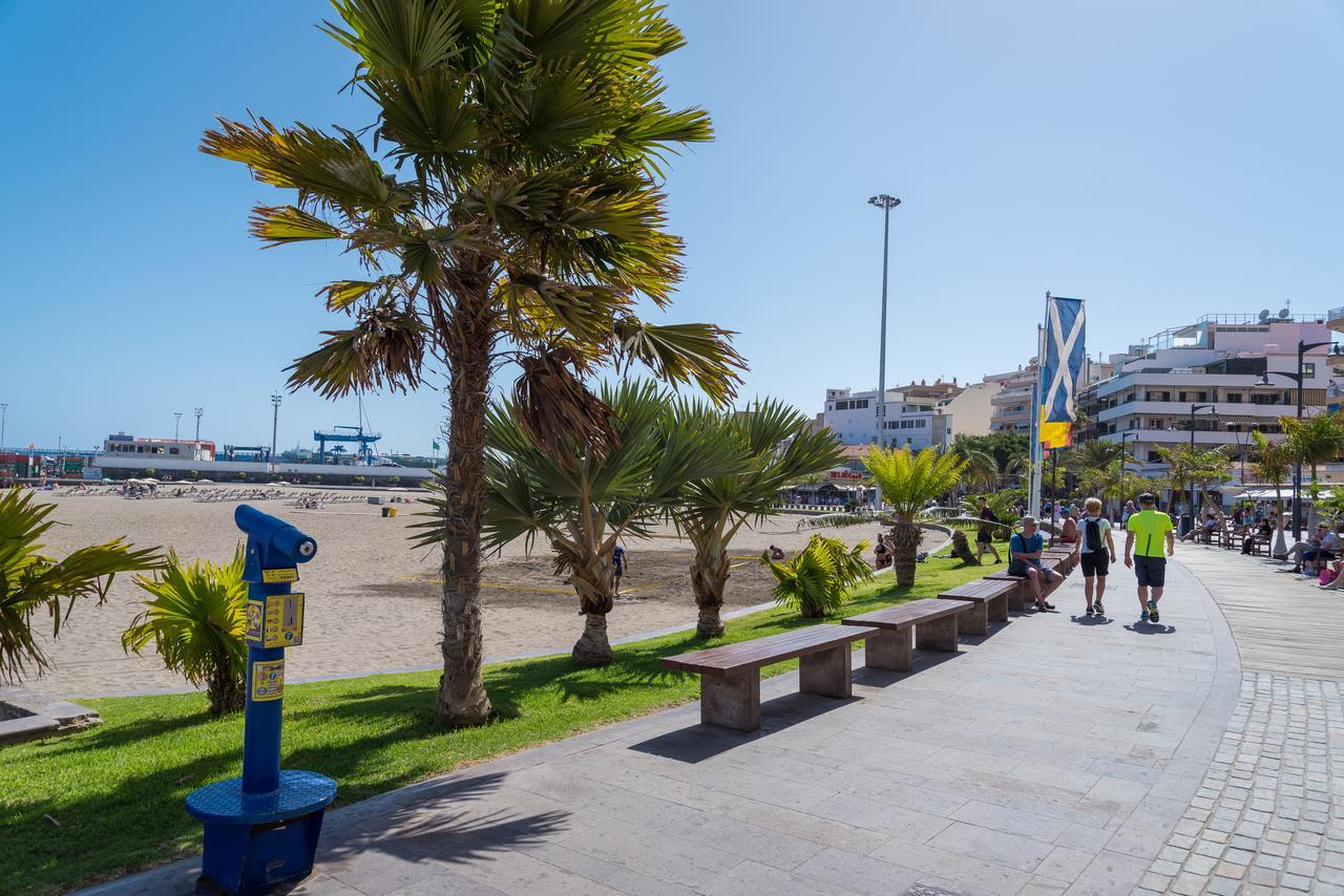 Modern Apartment Los Cristianos Center Luaran gambar
