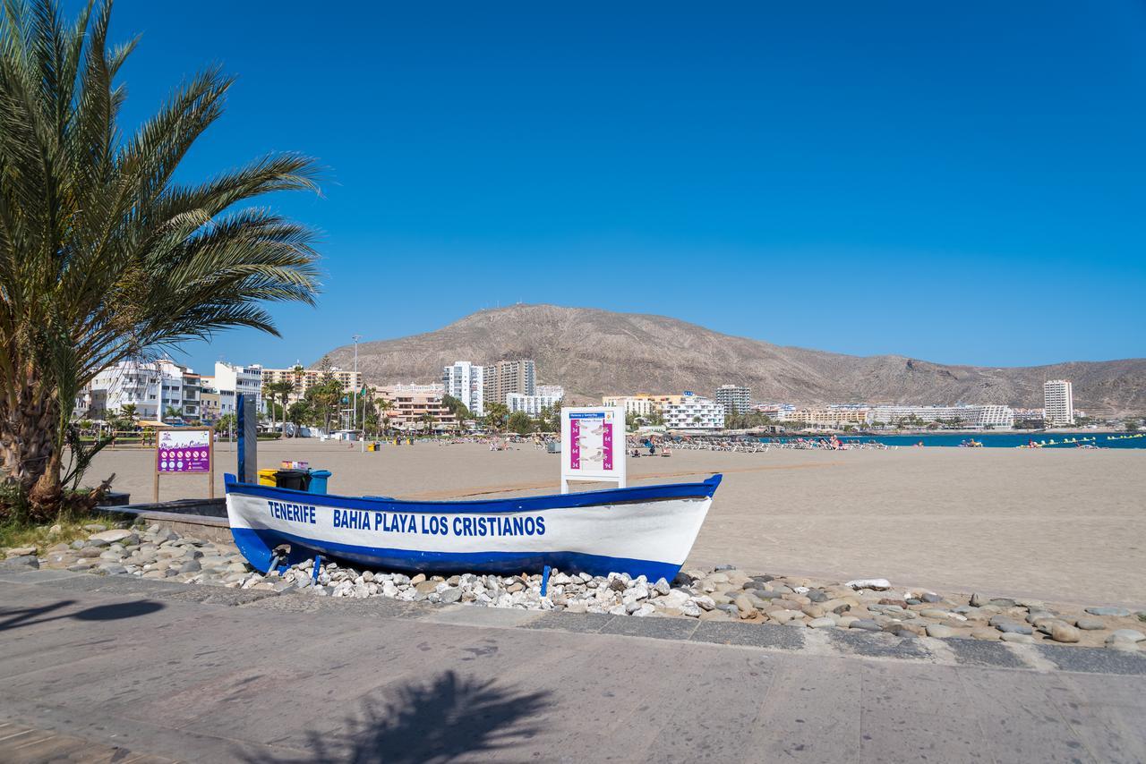 Modern Apartment Los Cristianos Center Luaran gambar