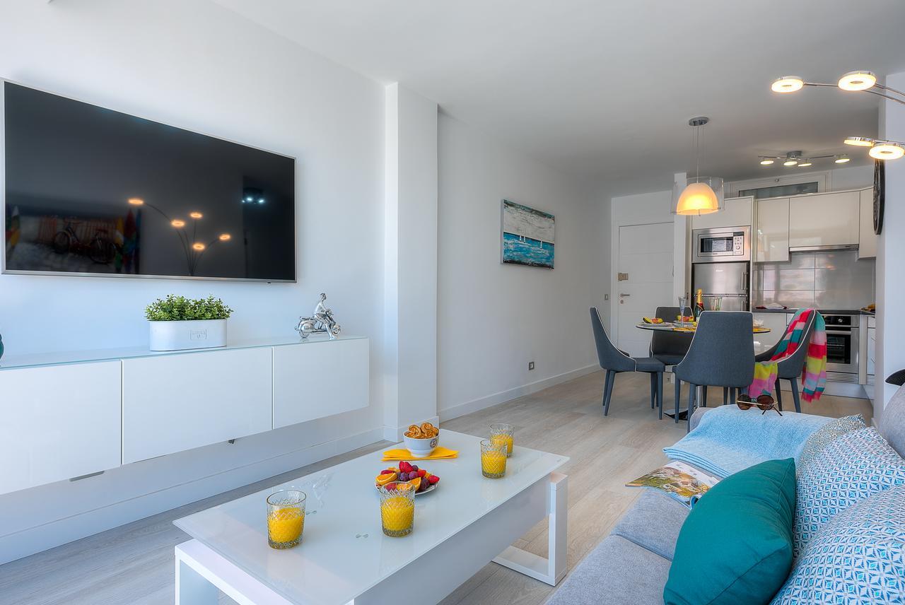 Modern Apartment Los Cristianos Center Luaran gambar